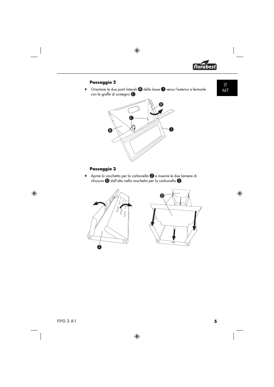 It mt | Florabest FPG 3 A1 User Manual | Page 8 / 44