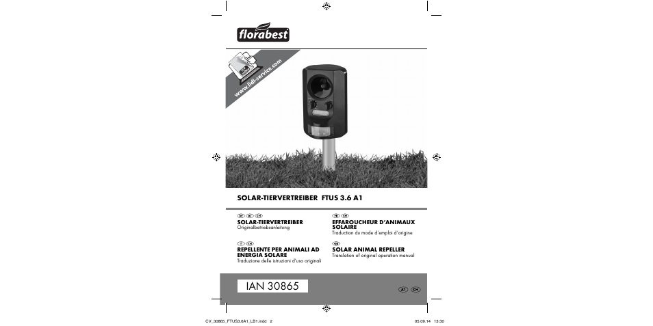 Florabest FTUS 3.6 A1 User Manual | 66 pages