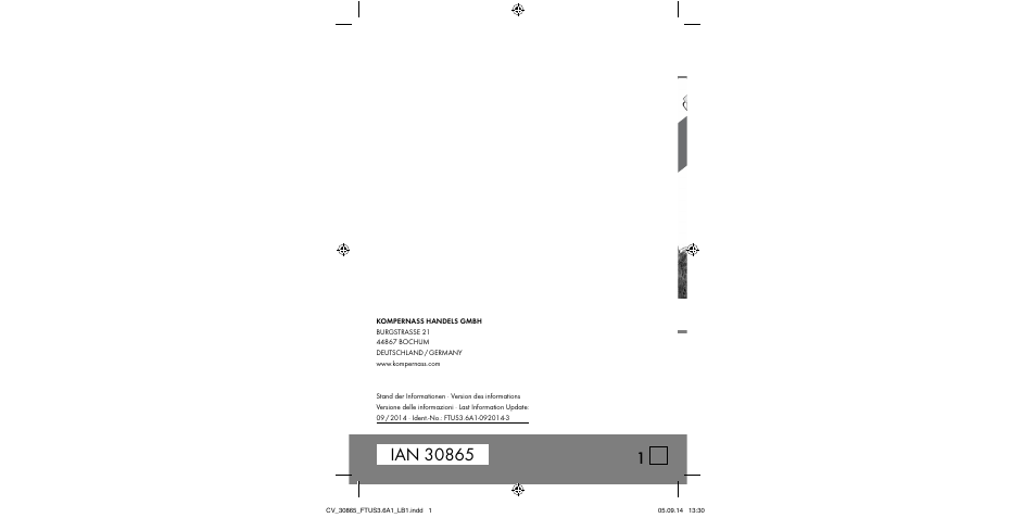 Florabest FTUS 3.6 A1 User Manual | Page 66 / 66