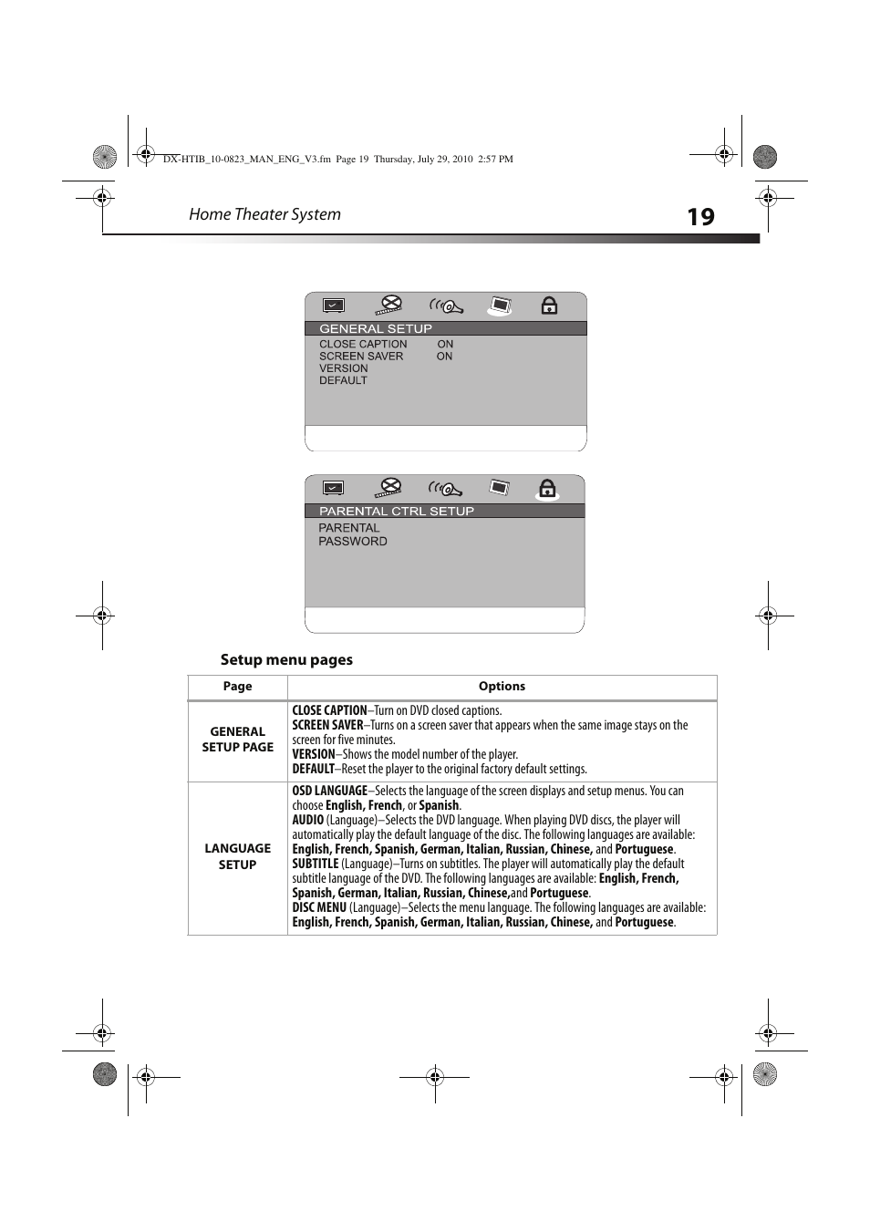 Dynex DX-HTIB User Manual | Page 19 / 28