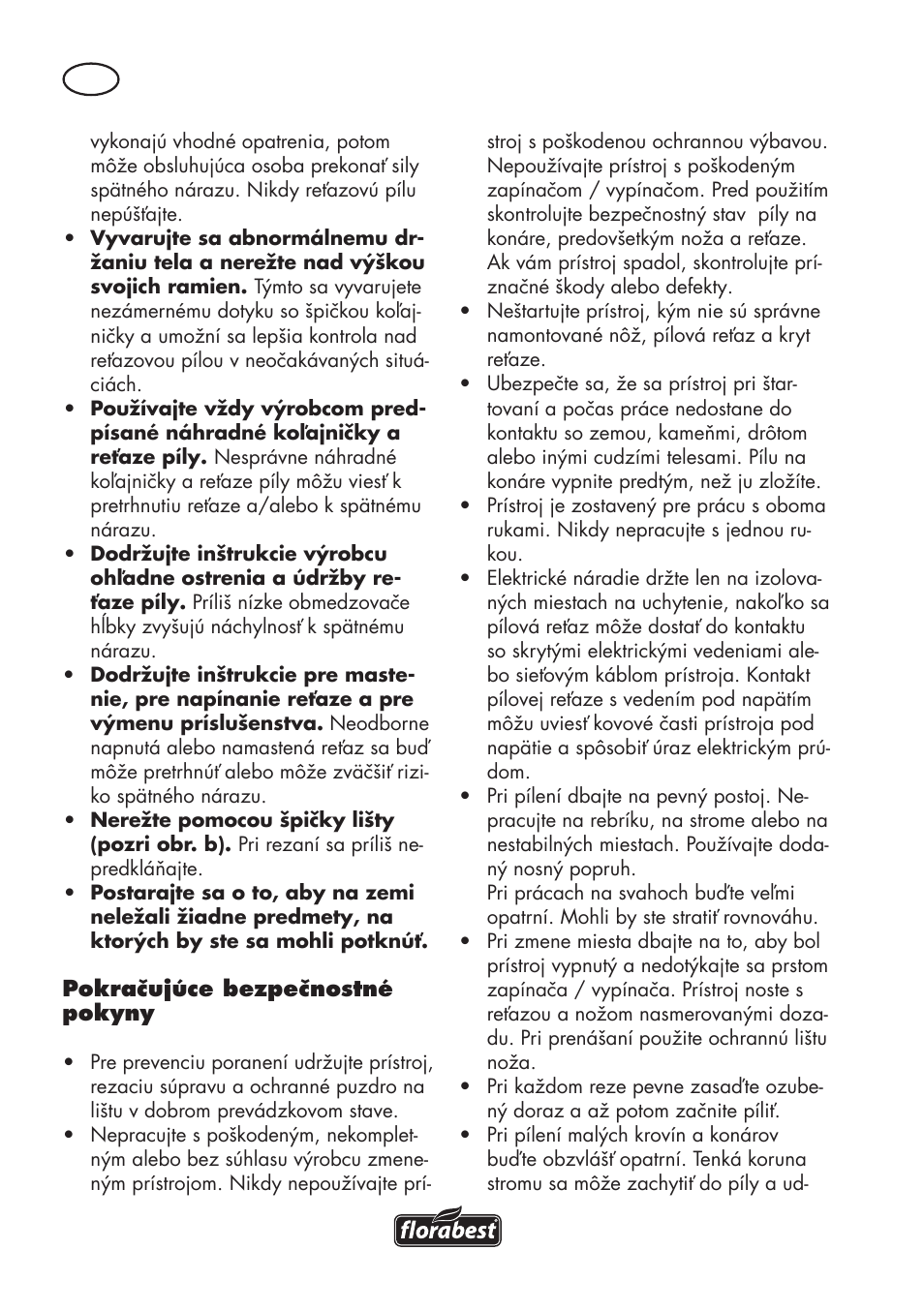 Florabest FAHE 18 A1 User Manual | Page 62 / 108