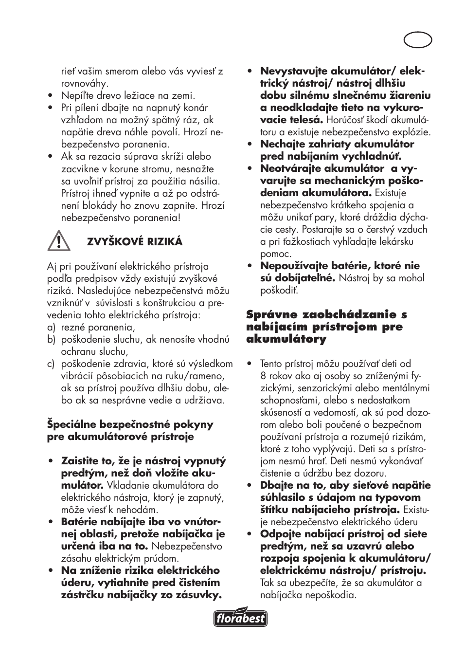 Florabest FAHE 18 A1 User Manual | Page 63 / 108