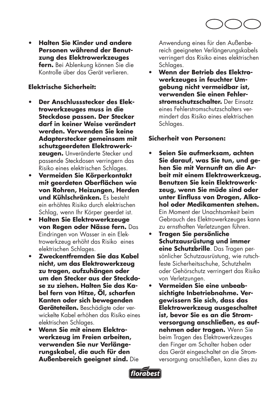 De at ch | Florabest FAHE 18 A1 User Manual | Page 83 / 108