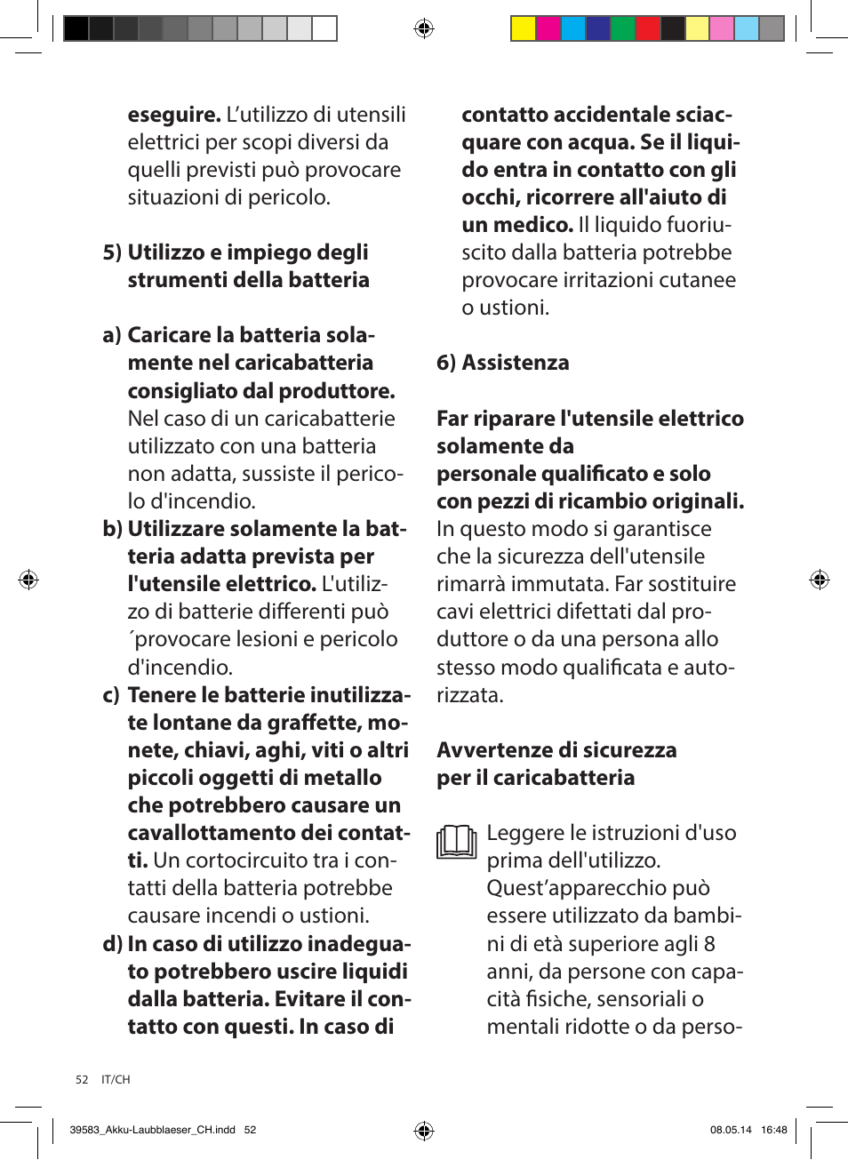 Florabest FLBA 18 A1 User Manual | Page 52 / 84