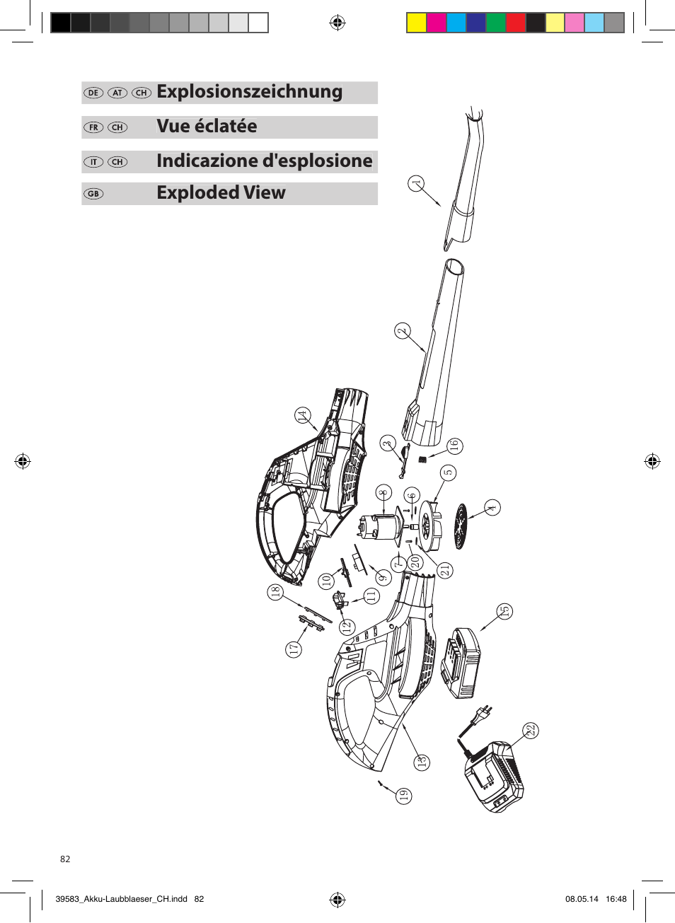 Florabest FLBA 18 A1 User Manual | Page 82 / 84