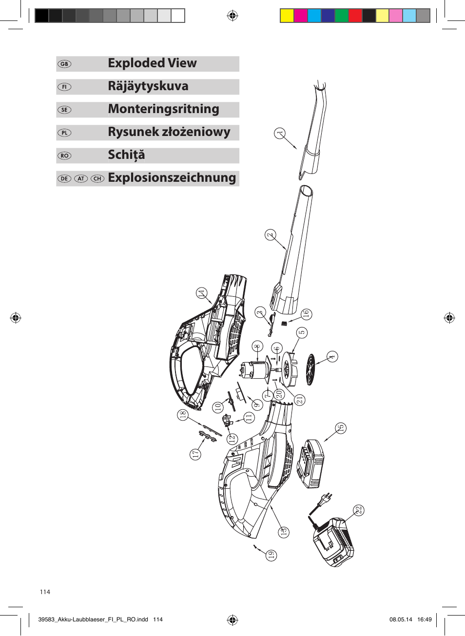 Florabest FLBA 18 A1 User Manual | Page 114 / 117