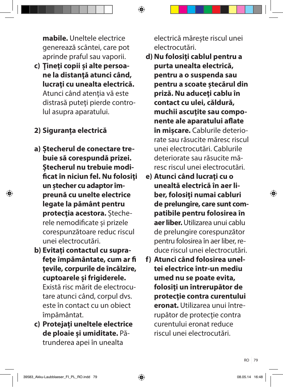 Florabest FLBA 18 A1 User Manual | Page 79 / 117