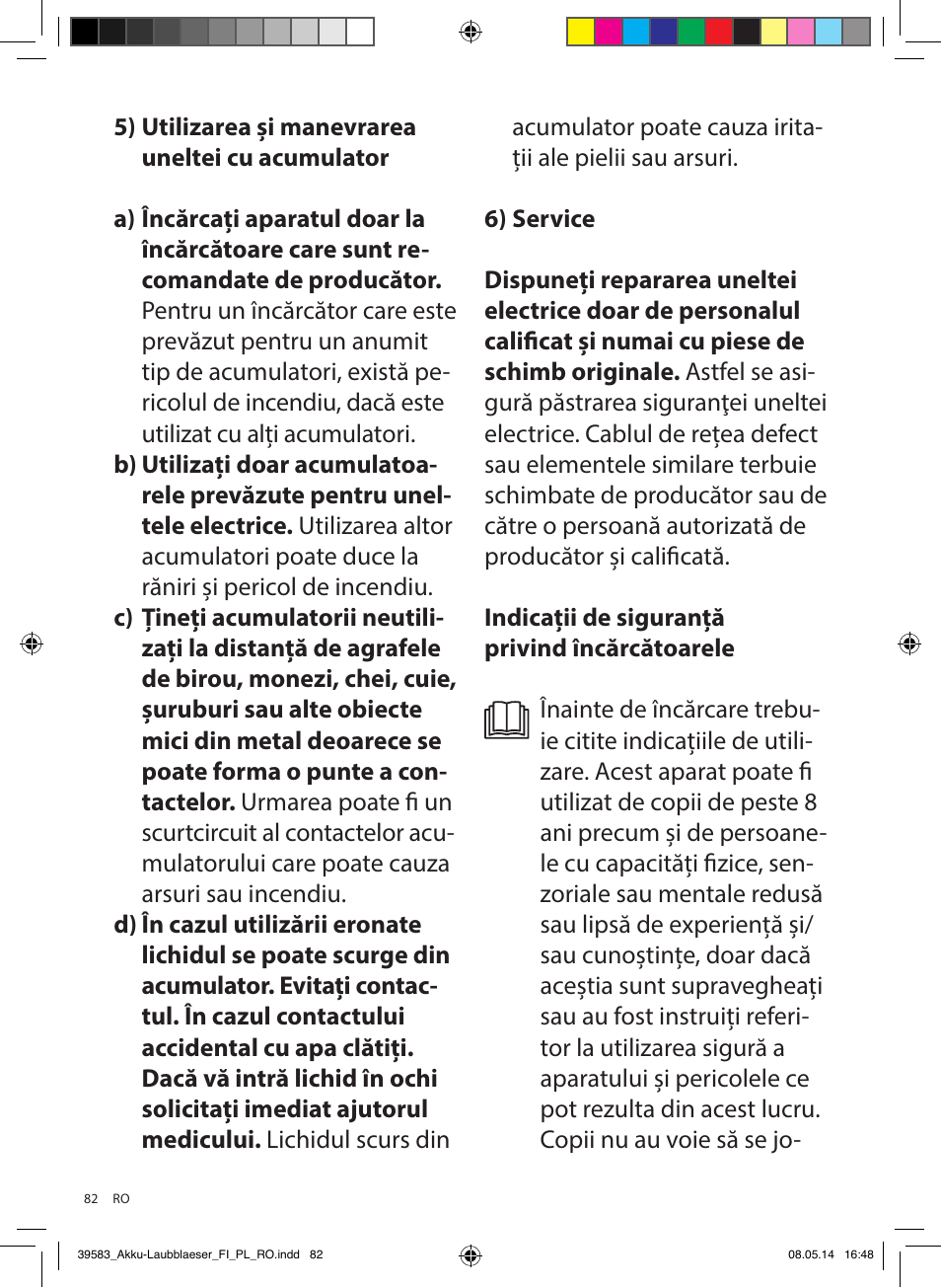 Florabest FLBA 18 A1 User Manual | Page 82 / 117