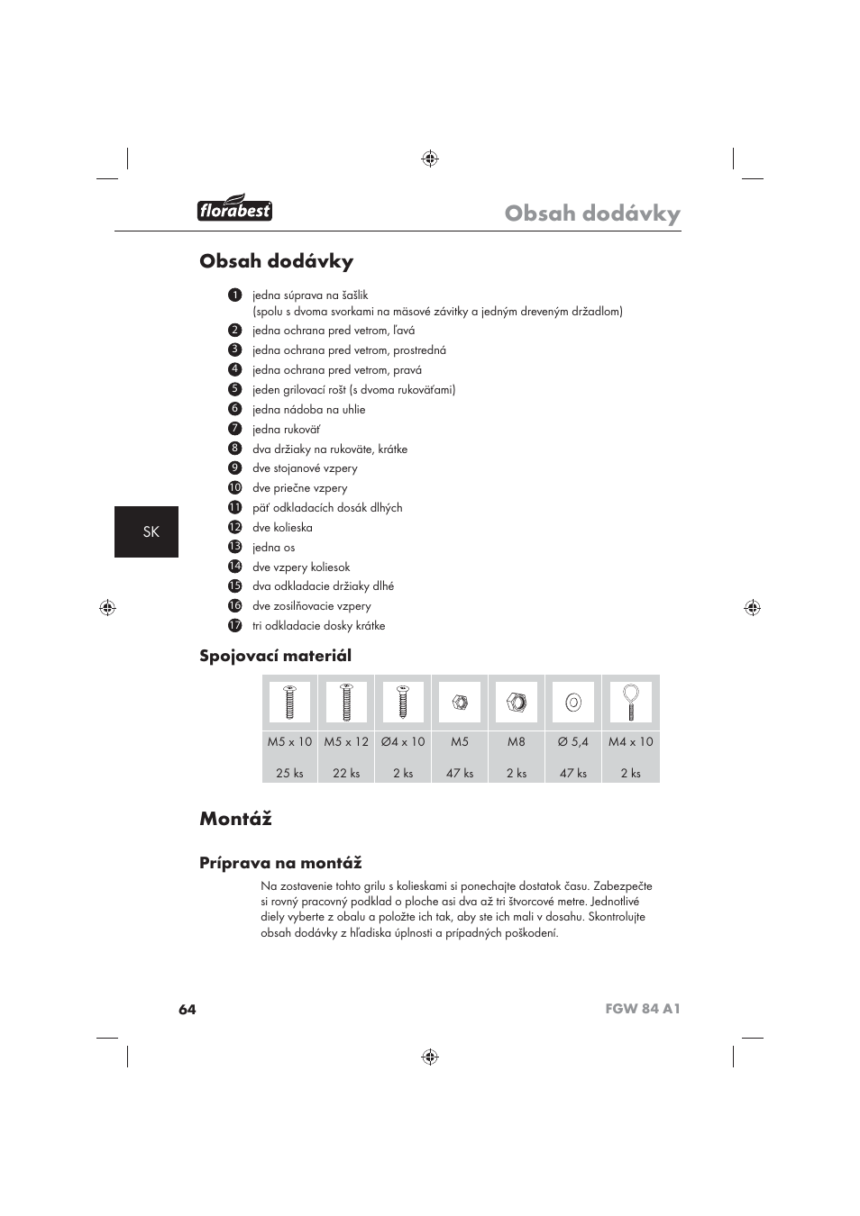 Florabest FGW 84 A1 User Manual | Page 66 / 86