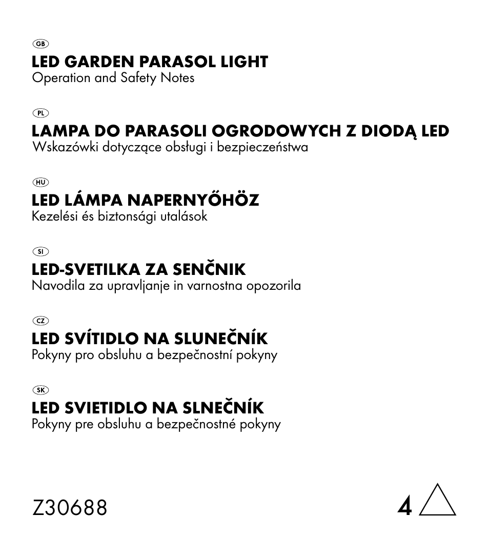 Florabest Z30688 User Manual | 32 pages