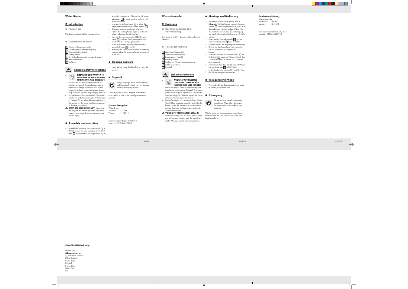 Florabest Z31068 User Manual | Page 2 / 2
