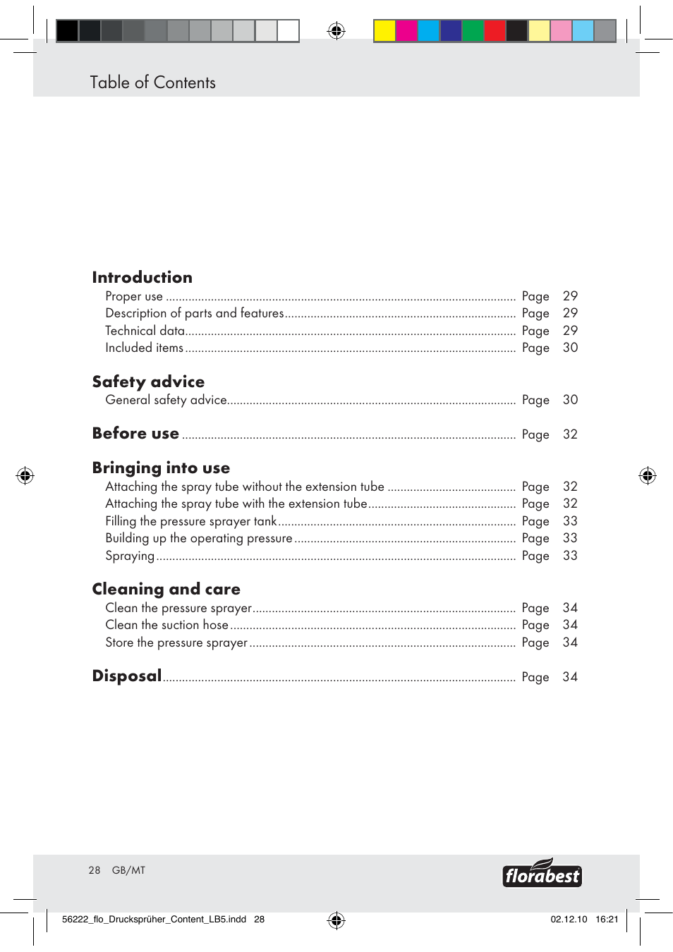 Florabest Z30597 User Manual | Page 26 / 39