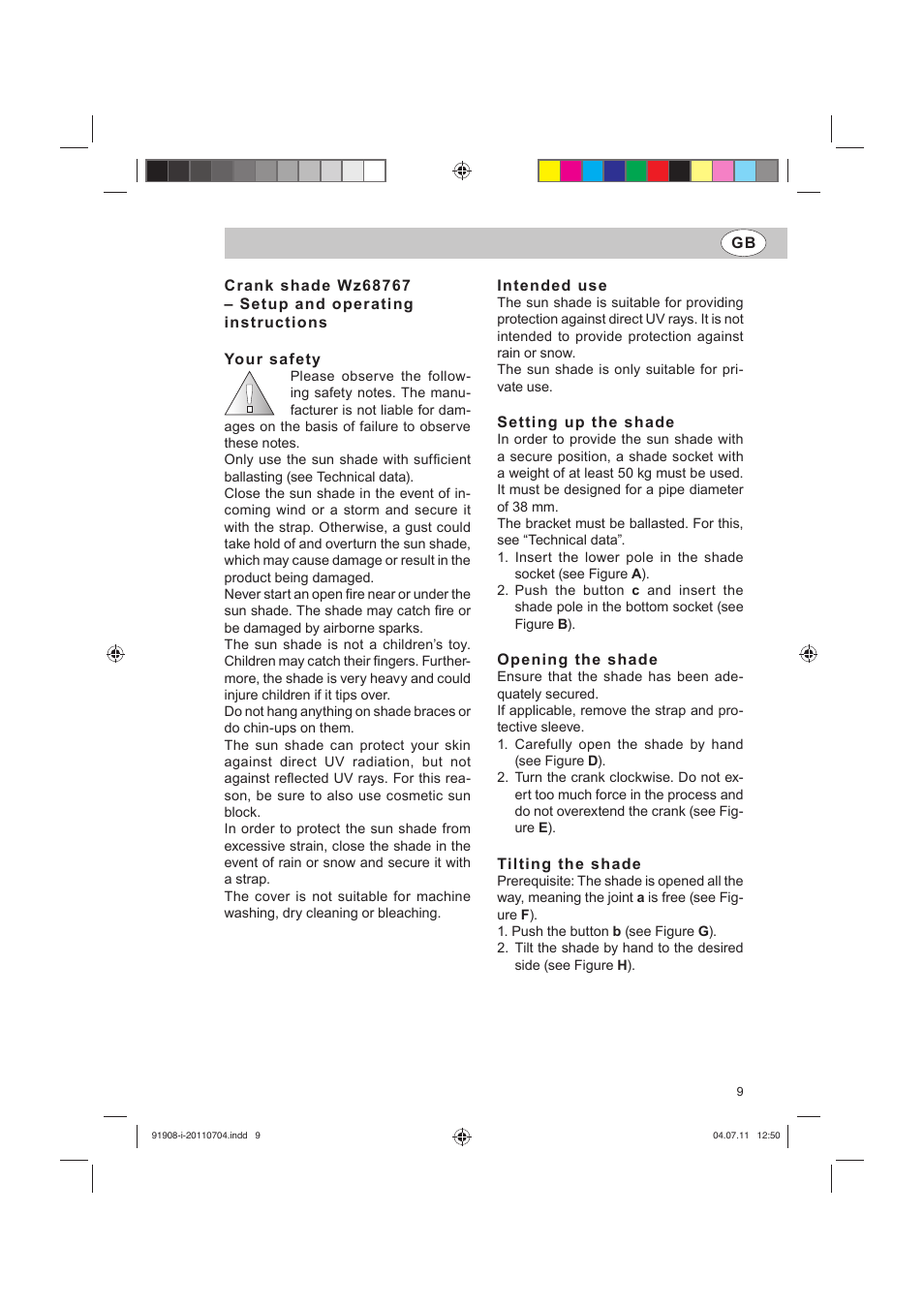 Florabest Wz68767 User Manual | Page 7 / 24