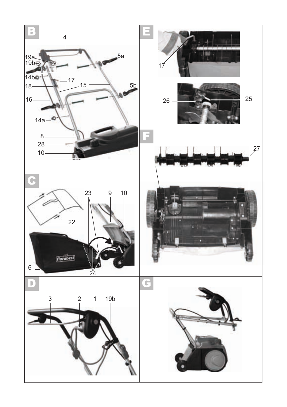 Florabest FLV 1300 A1 User Manual | Page 4 / 74