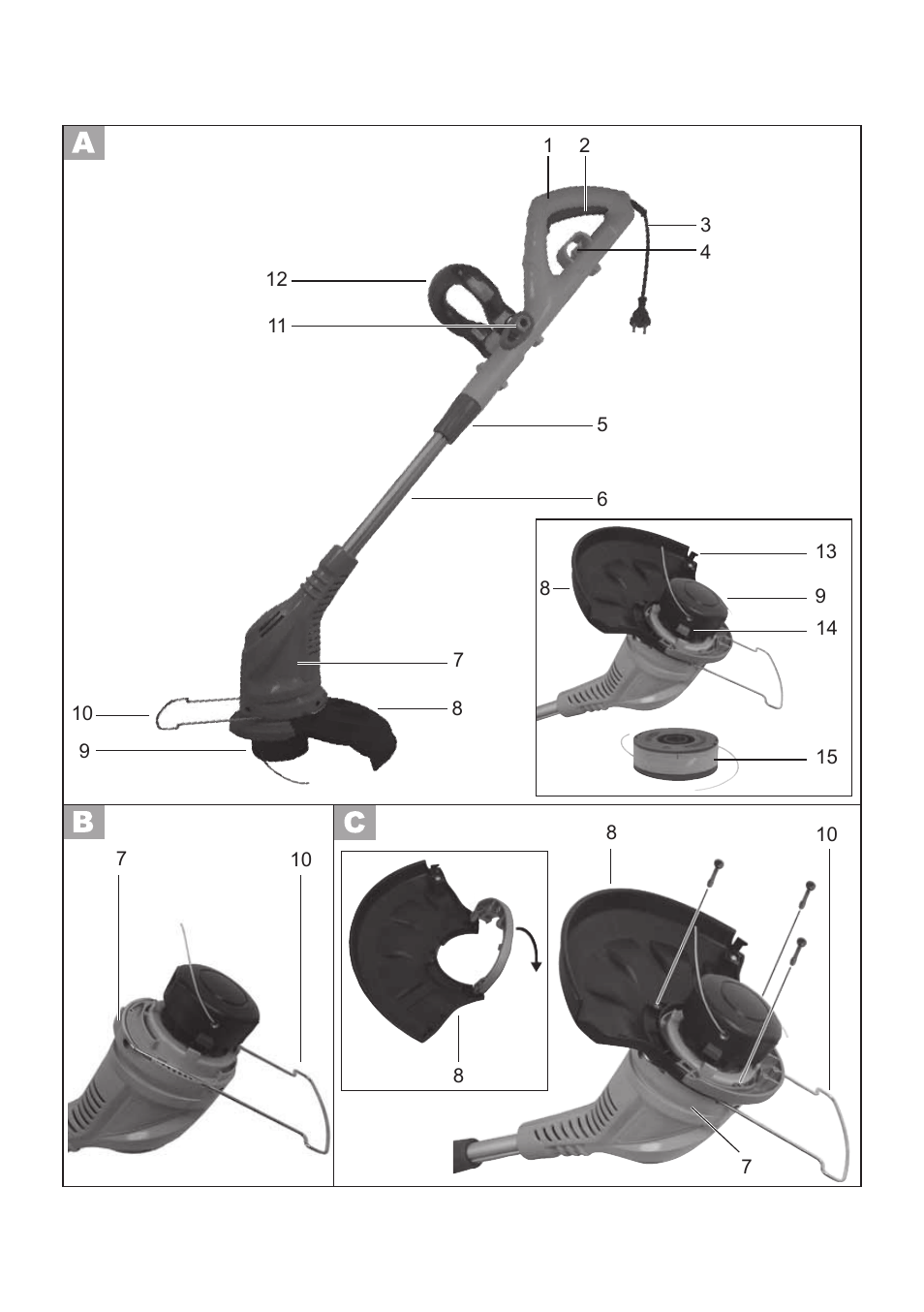 Florabest FRT 450 A1 User Manual | Page 3 / 70