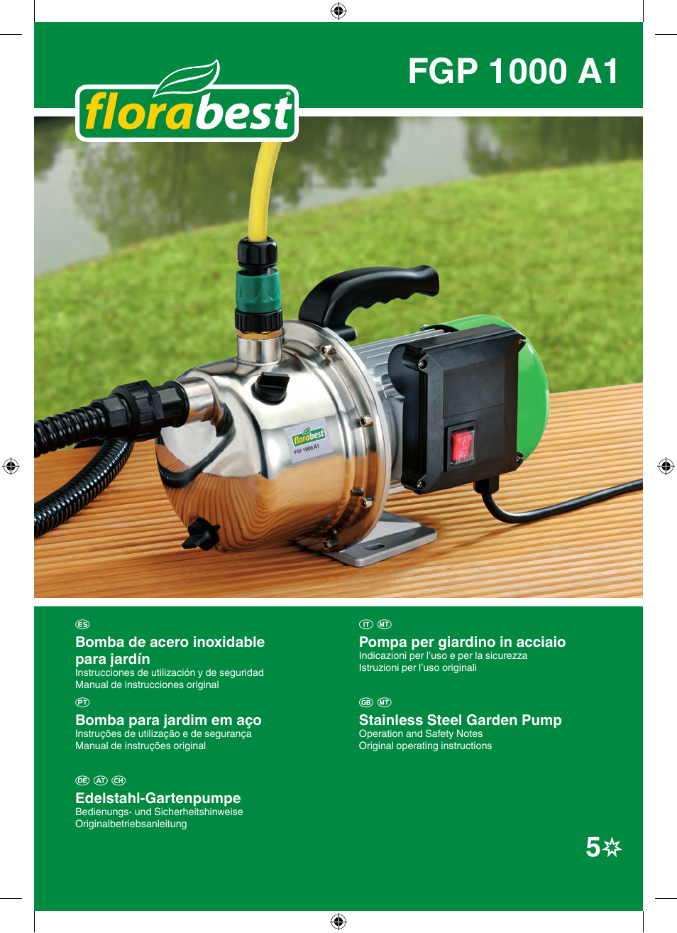 Florabest FGP 1000 A1 User Manual | 58 pages