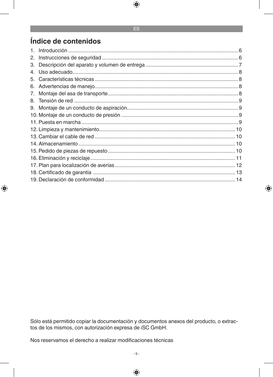 Florabest FGP 1000 A1 User Manual | Page 5 / 58