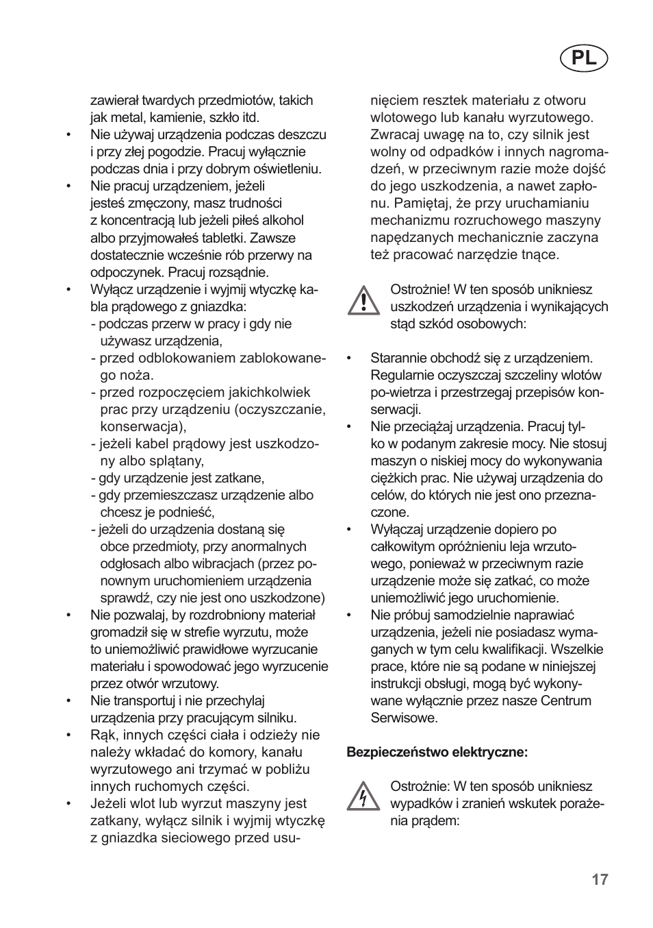 Florabest FMH 2400 B2 User Manual | Page 17 / 81