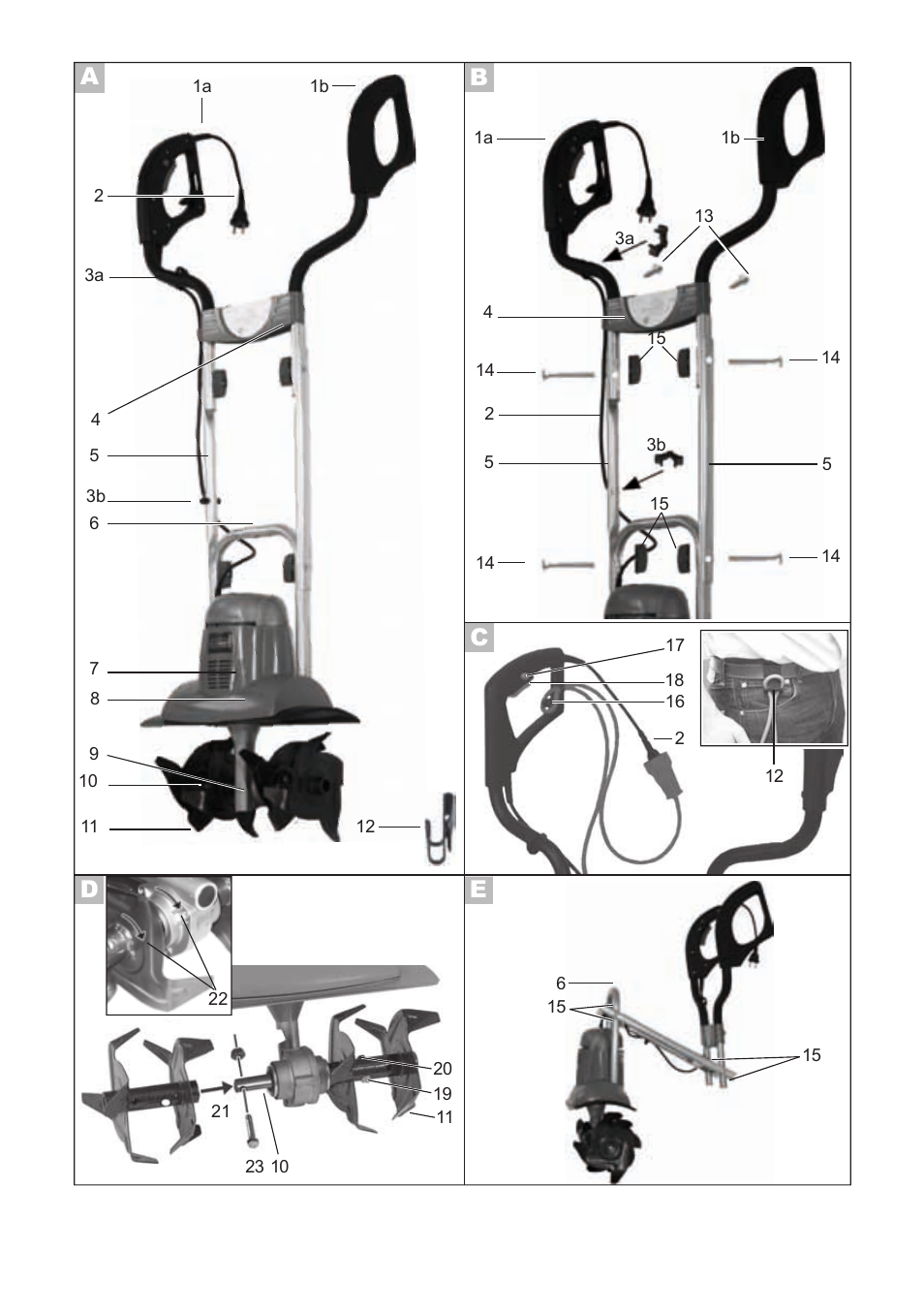 Ad e b | Florabest FGH 710 A1 User Manual | Page 3 / 18