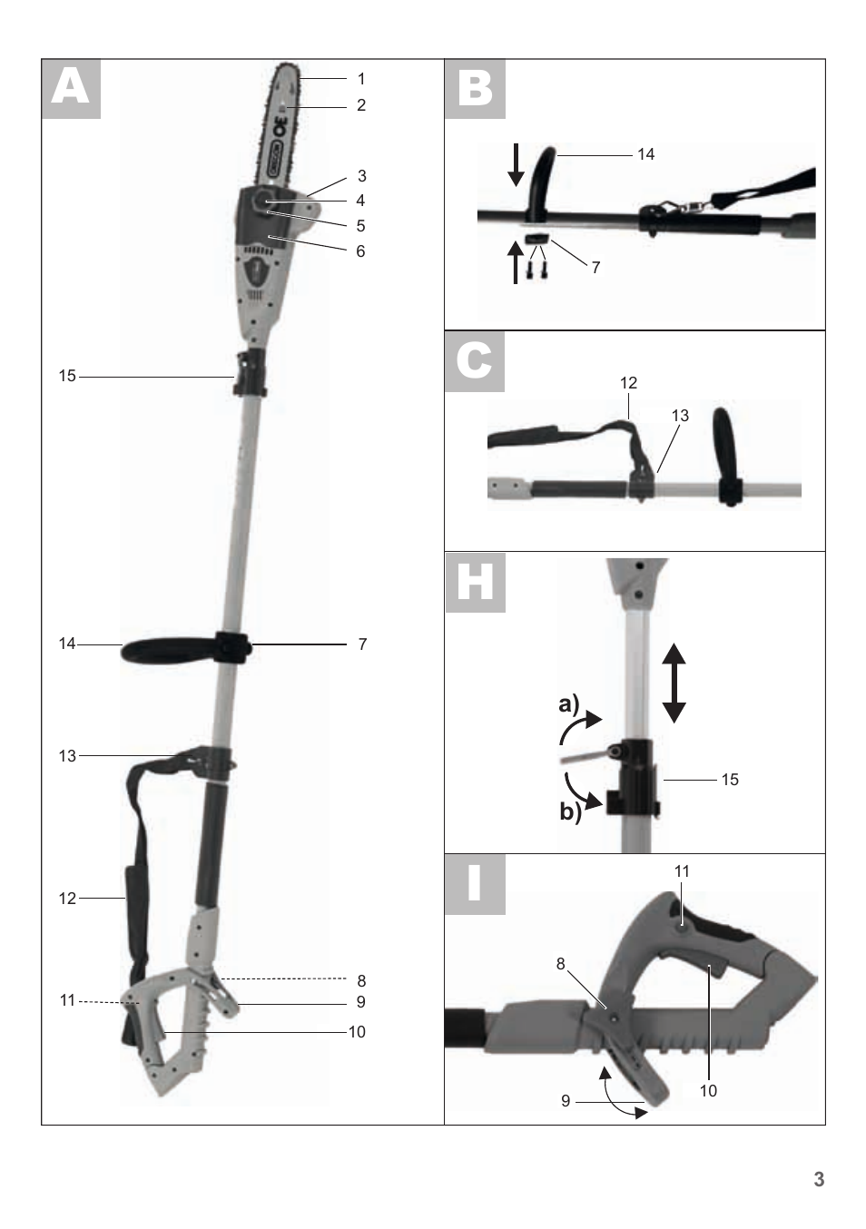 Ab c h i | Florabest FHE 550 A1 User Manual | Page 3 / 82