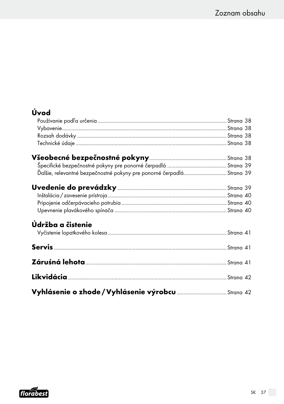 Florabest FTS 1100 B2 User Manual | Page 37 / 50