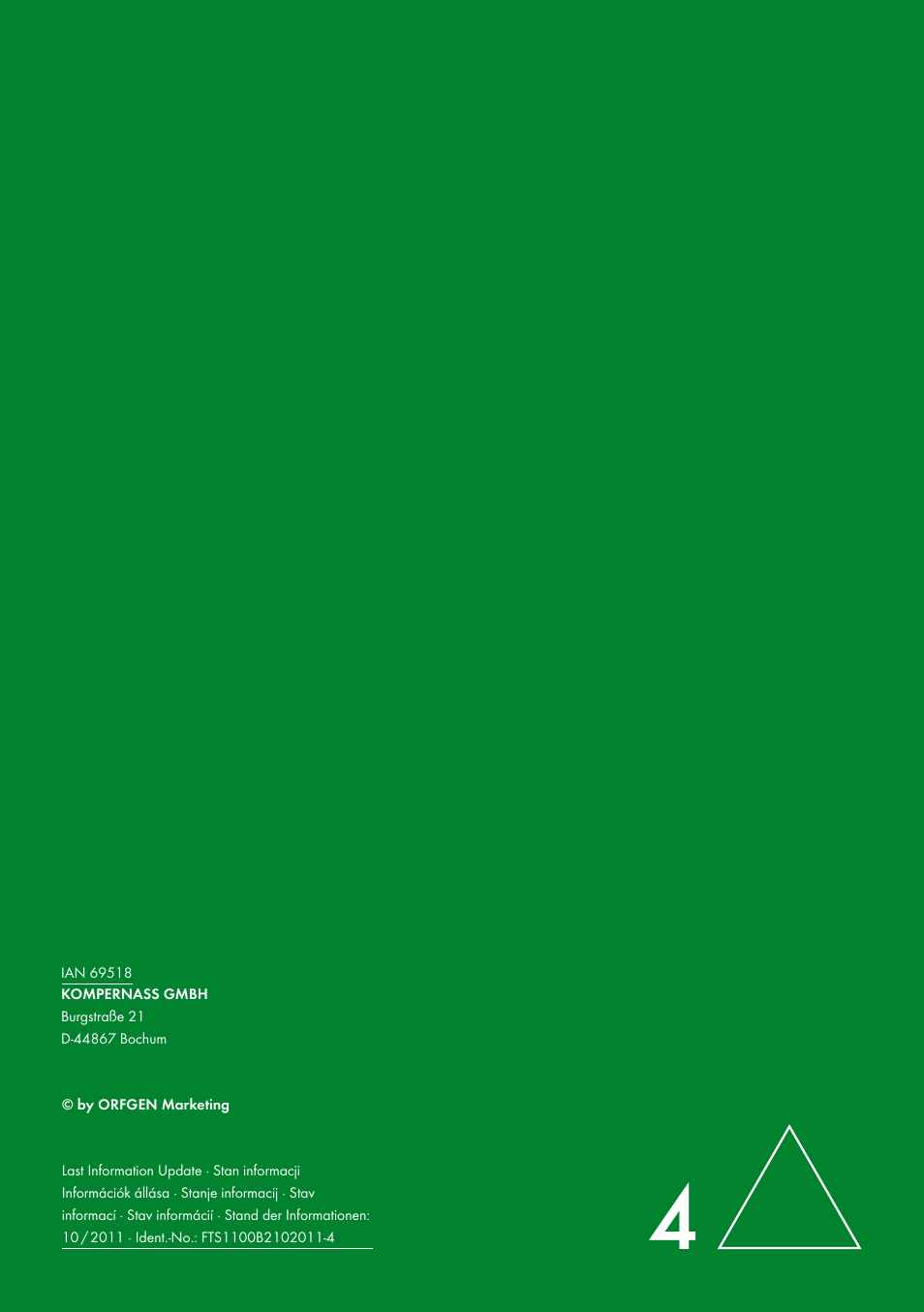 Florabest FTS 1100 B2 User Manual | Page 50 / 50