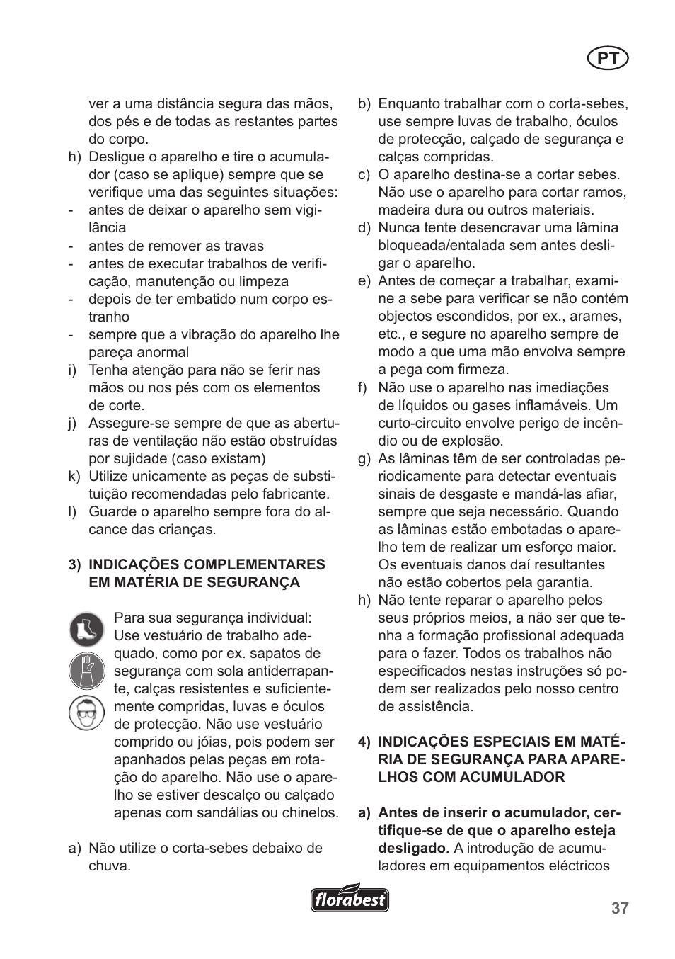 Florabest FGS 10 A1 User Manual | Page 37 / 78