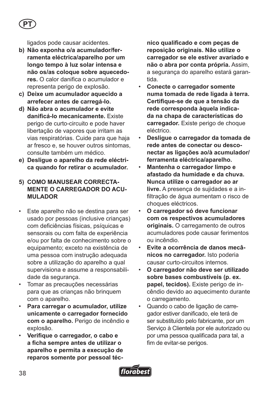 Florabest FGS 10 A1 User Manual | Page 38 / 78