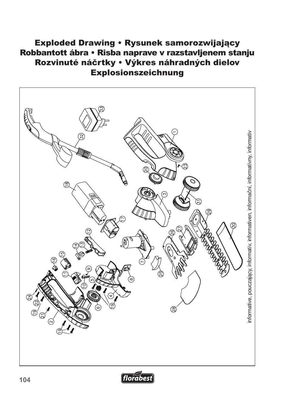 Florabest FGS 10 A1 User Manual | Page 104 / 106