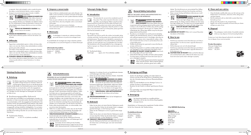 Florabest Z30823 User Manual | Page 2 / 2