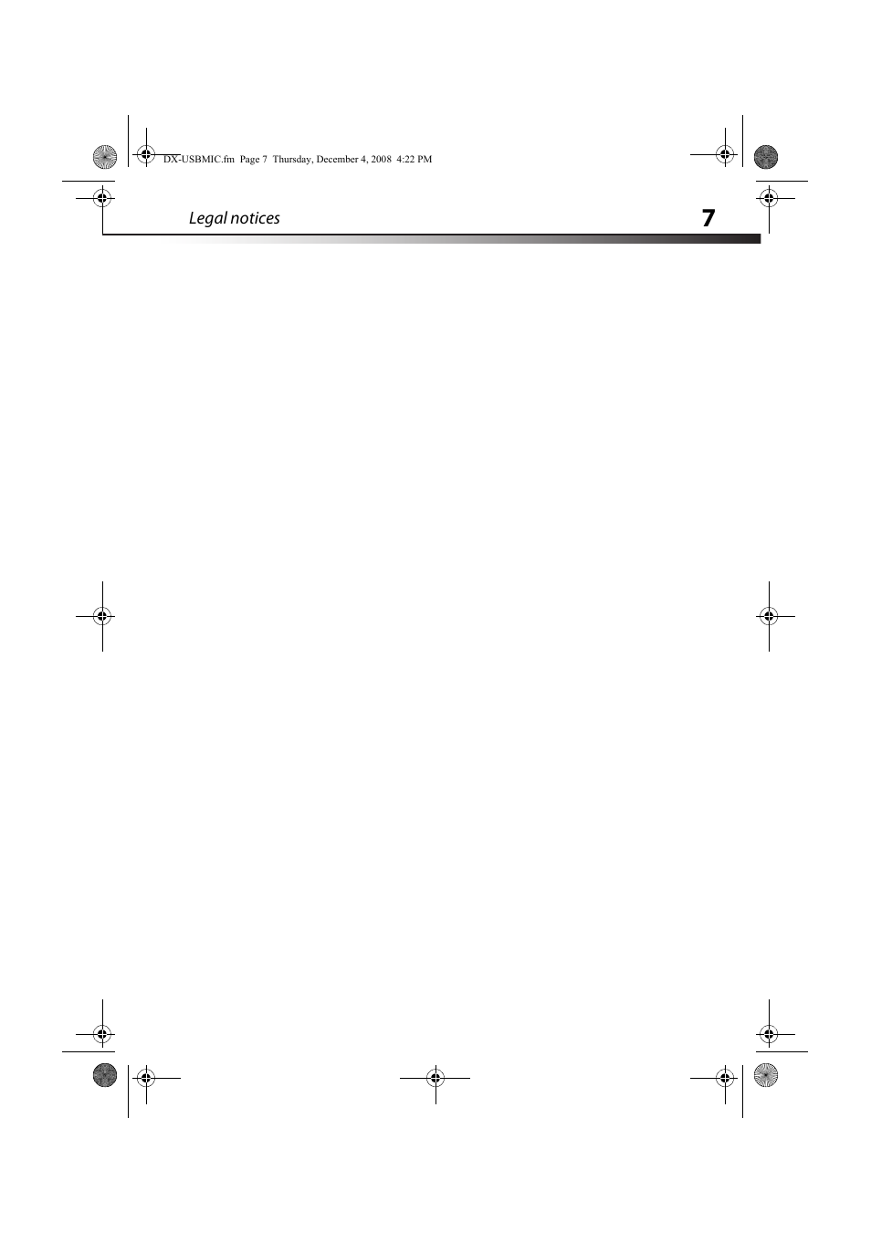 Dynex DX-USBMIC User Manual | Page 7 / 8