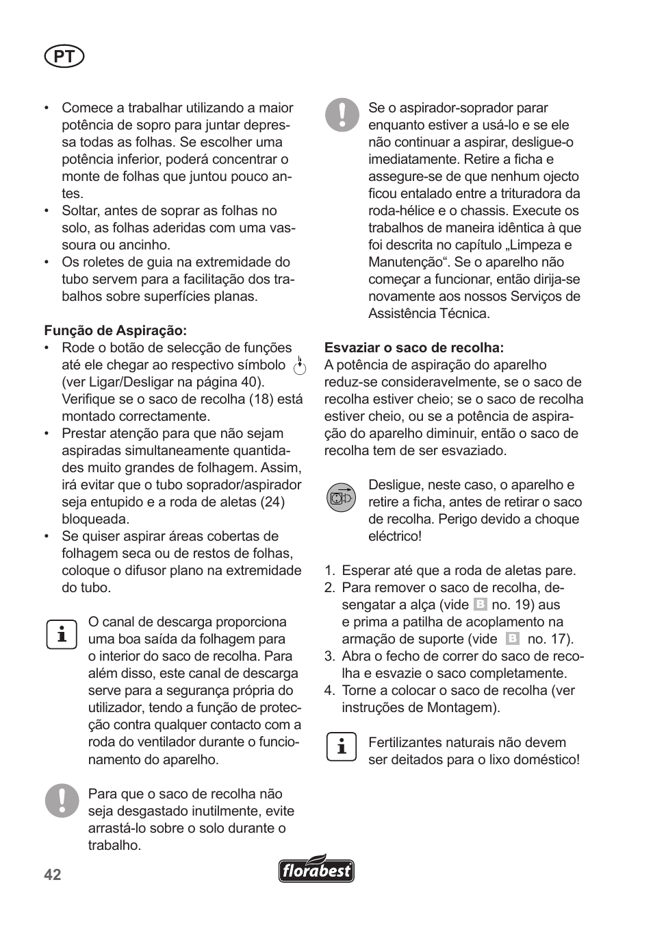Florabest FLB 2500 A2 User Manual | Page 42 / 79