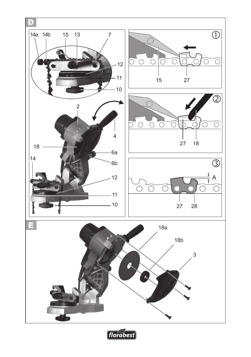 Florabest FSG 85 B1 User Manual | Page 4 / 58