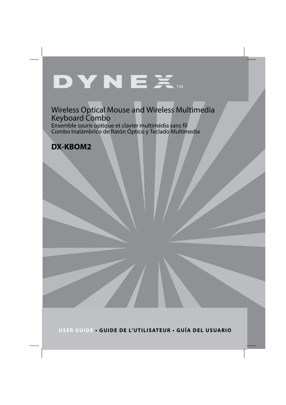 Dynex DX-KBOM2 User Manual | 17 pages