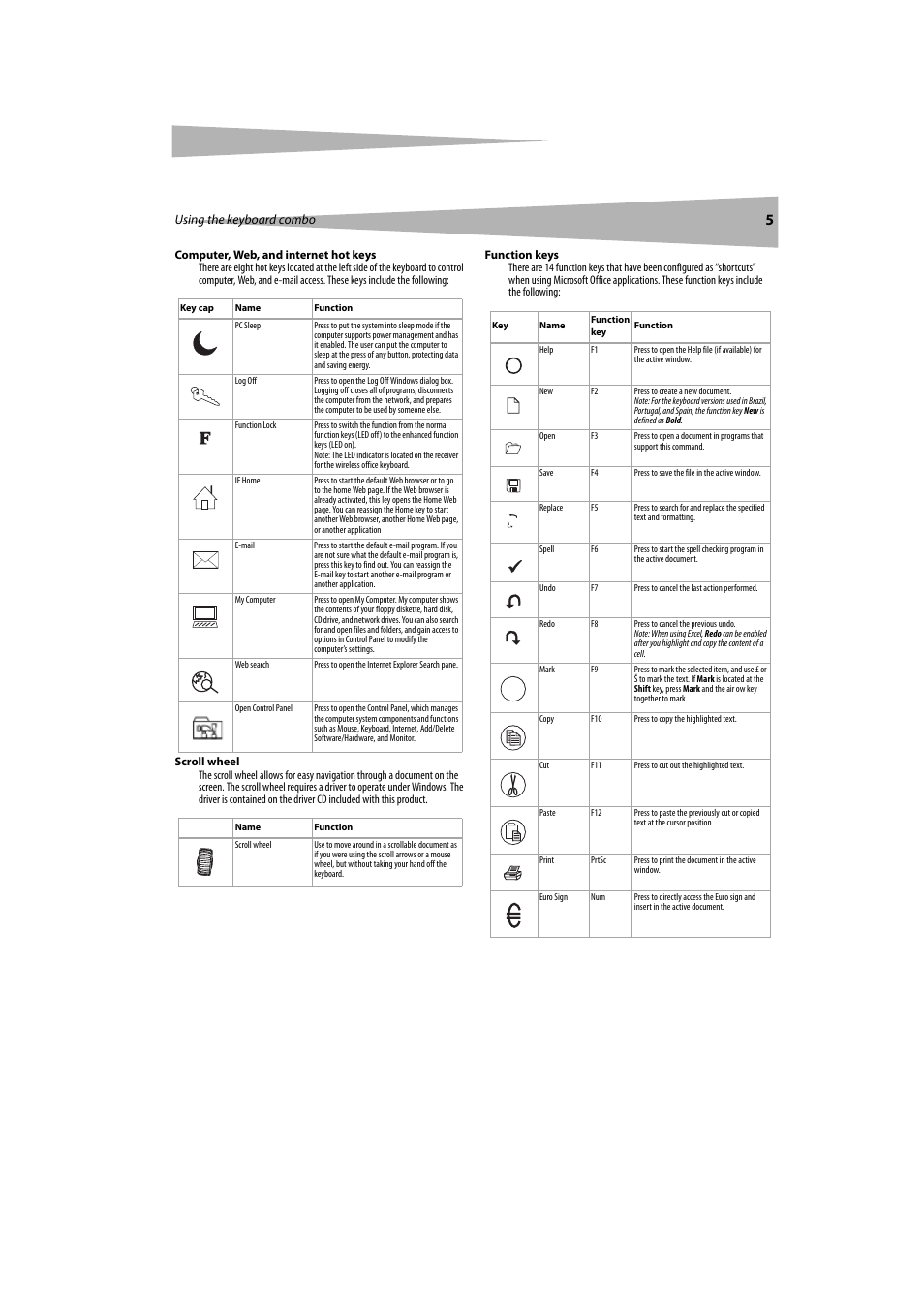 Dynex DX-KBOM2 User Manual | Page 5 / 17