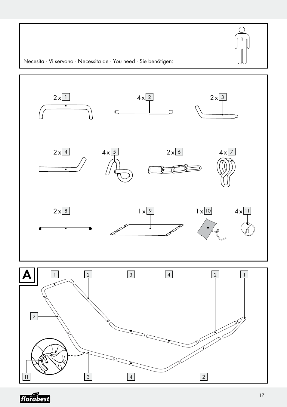 Florabest Z30700 User Manual | Page 17 / 19