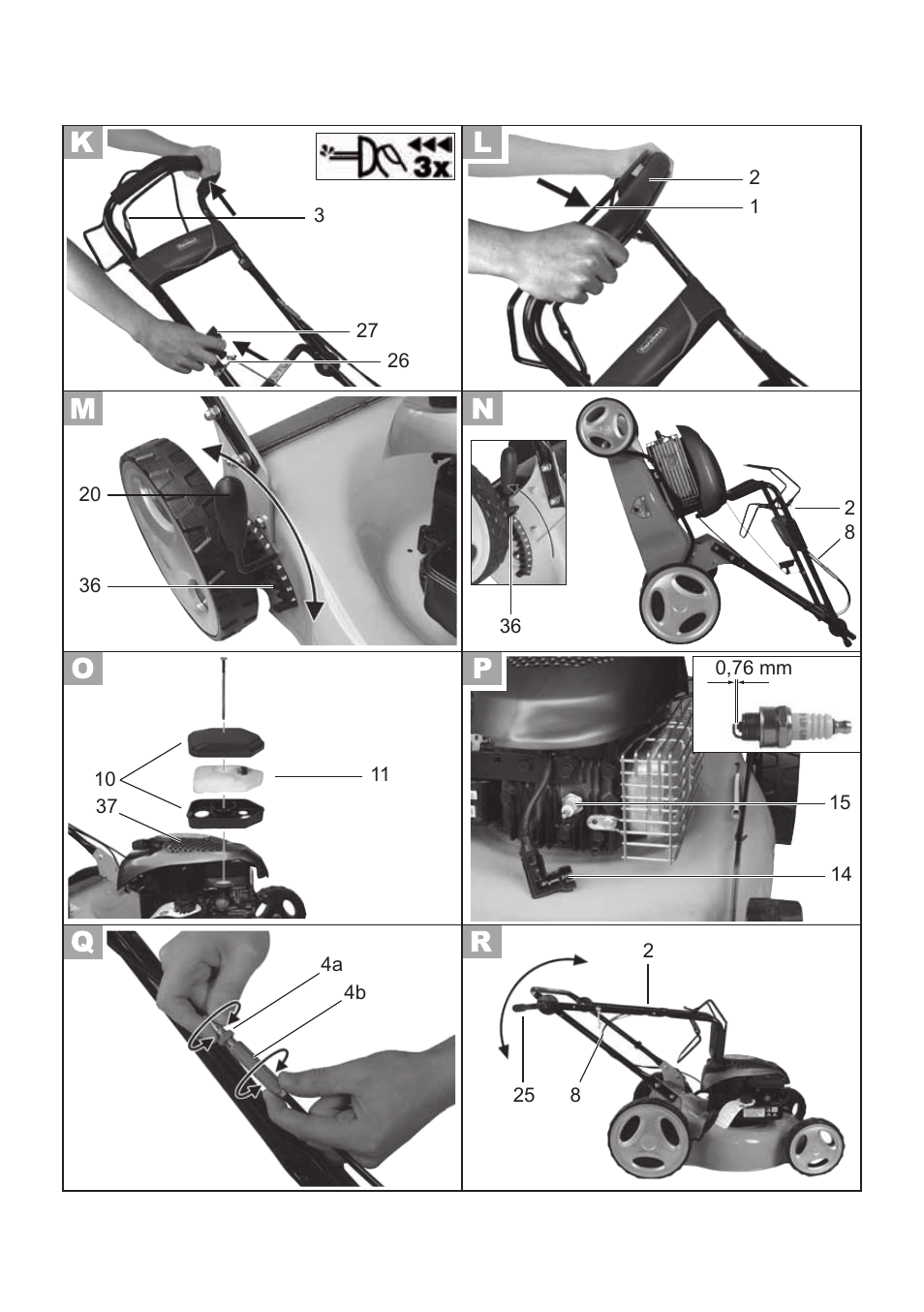Florabest FBM 550 A1 User Manual | Page 26 / 28