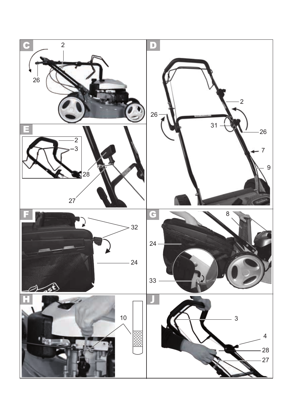 Florabest FBM 135 A1 User Manual | Page 4 / 100