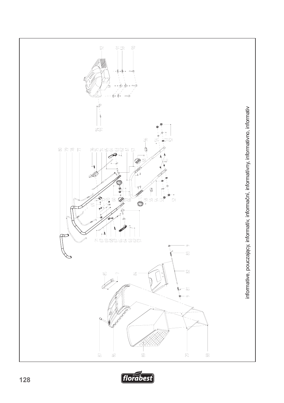 Florabest FBM 135 A1 User Manual | Page 128 / 132