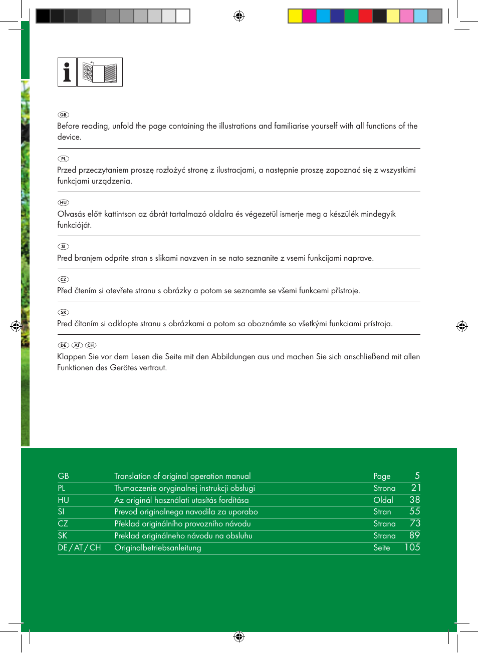 Florabest FBM 135 A1 User Manual | Page 2 / 132