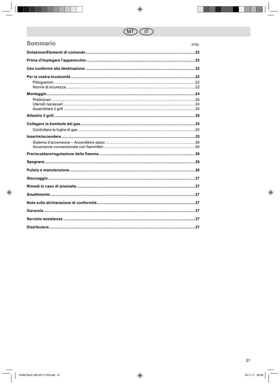 Florabest FGG 6.7 B2 User Manual | Page 21 / 42