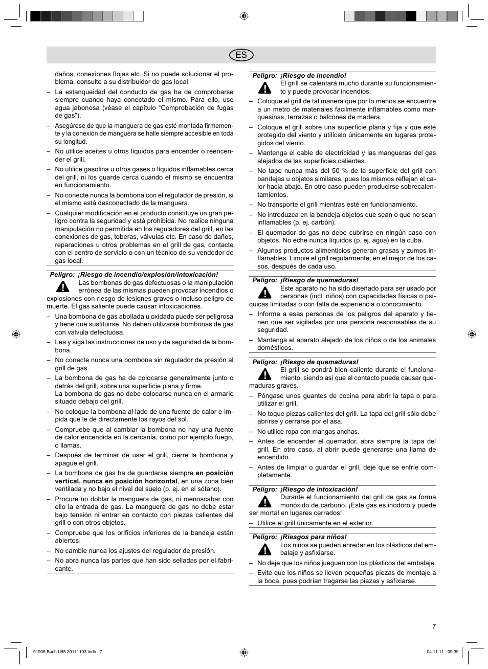 Florabest FGG 6.7 B2 User Manual | Page 7 / 42