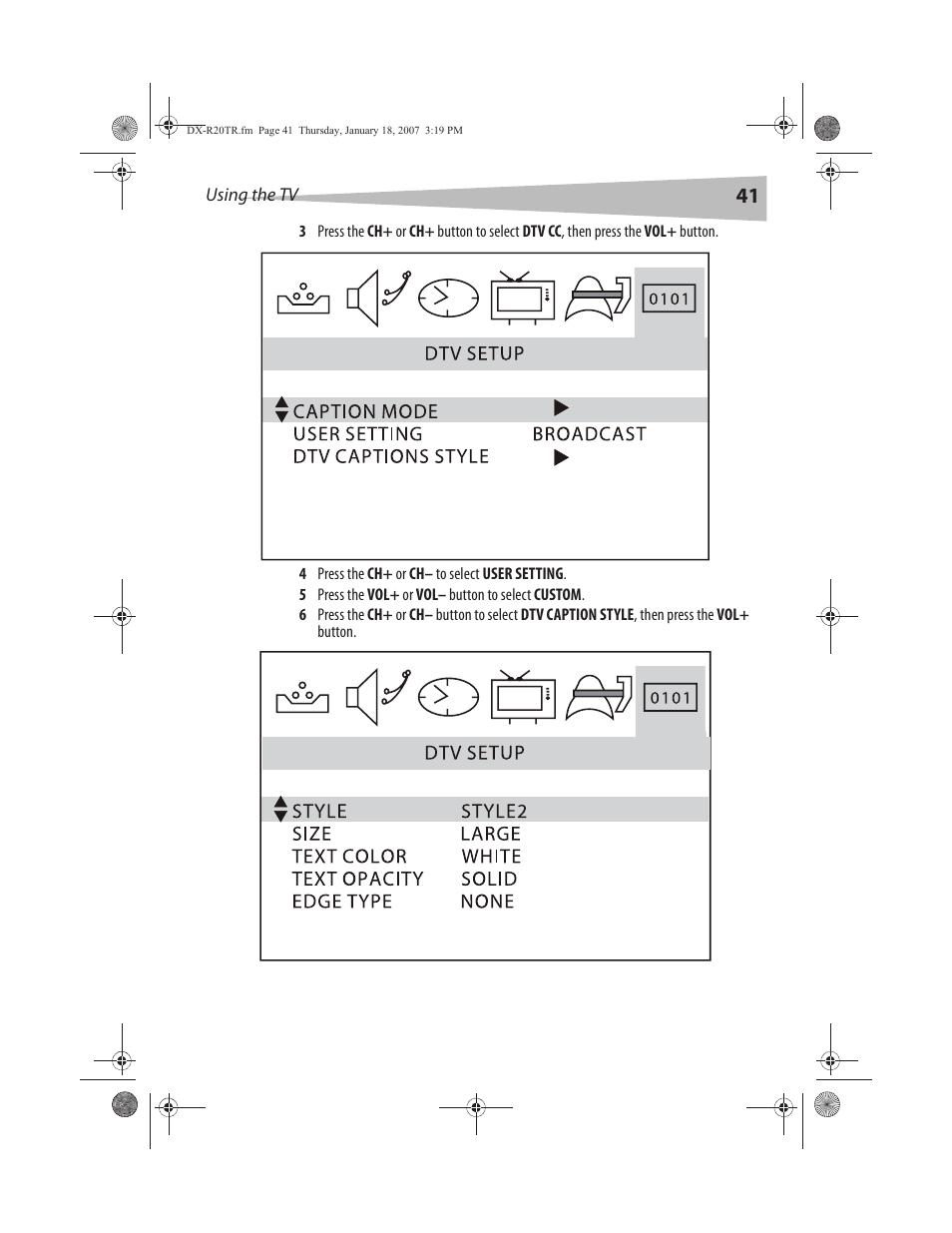 Dynex DX-R20TR User Manual | Page 42 / 67