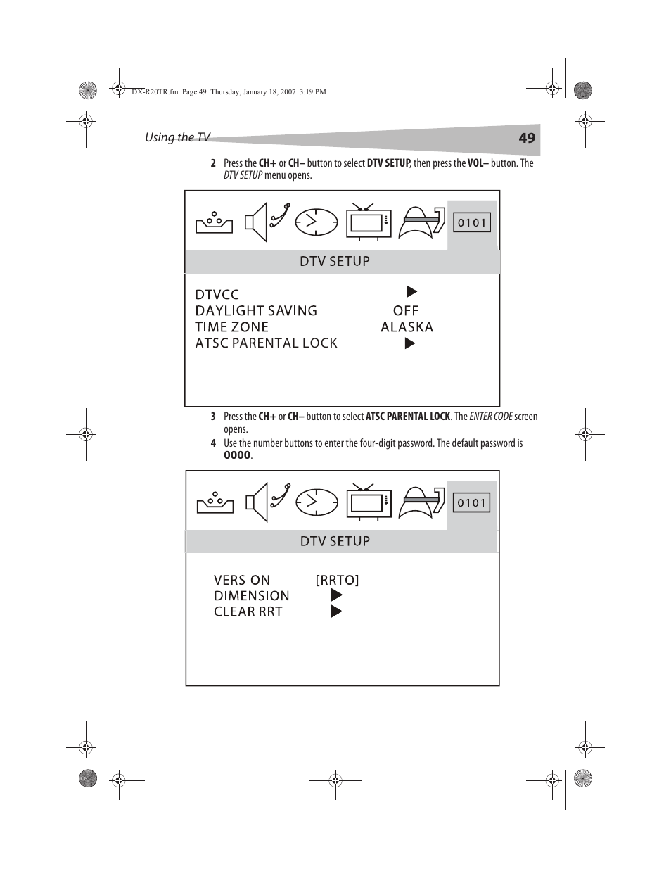 Dynex DX-R20TR User Manual | Page 50 / 67