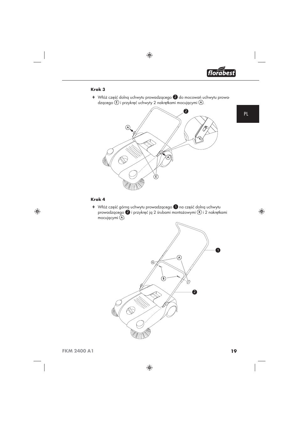 Florabest FKM 2400 A1 User Manual | Page 21 / 86