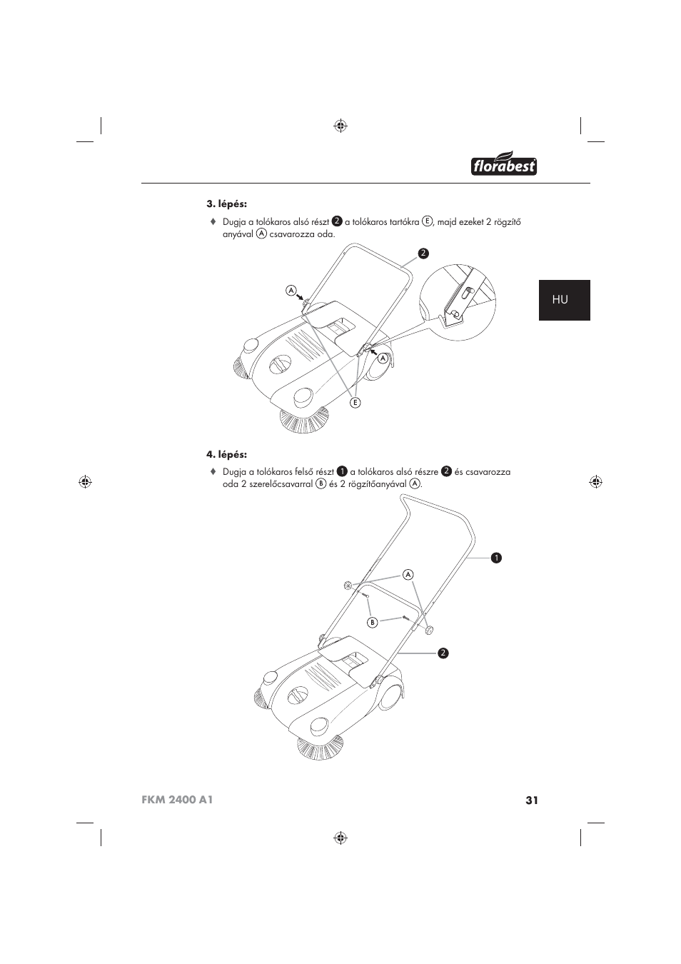 Florabest FKM 2400 A1 User Manual | Page 33 / 86