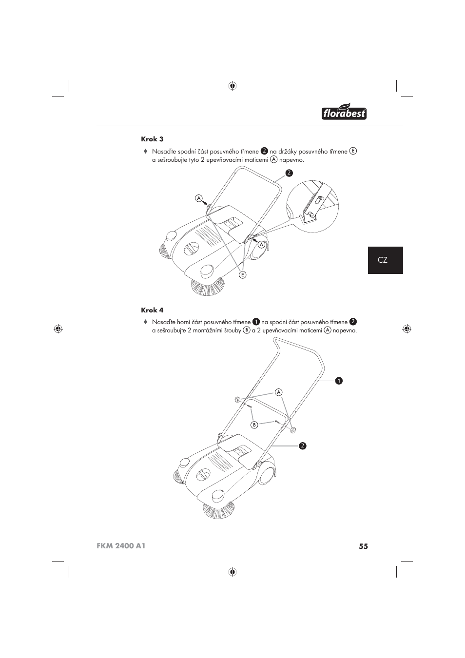 Florabest FKM 2400 A1 User Manual | Page 57 / 86