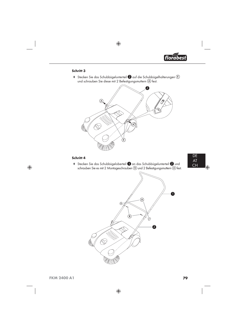 De at ch | Florabest FKM 2400 A1 User Manual | Page 81 / 86