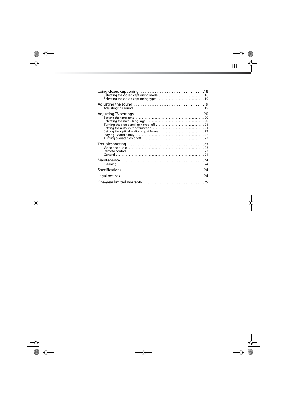 Dynex DX-L24-10A User Manual | Page 3 / 31