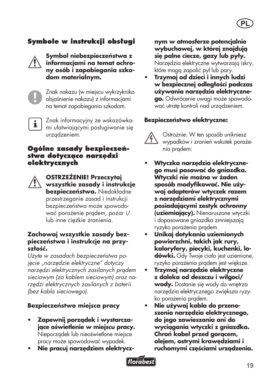 Florabest FHT 600 B2 User Manual | Page 19 / 90